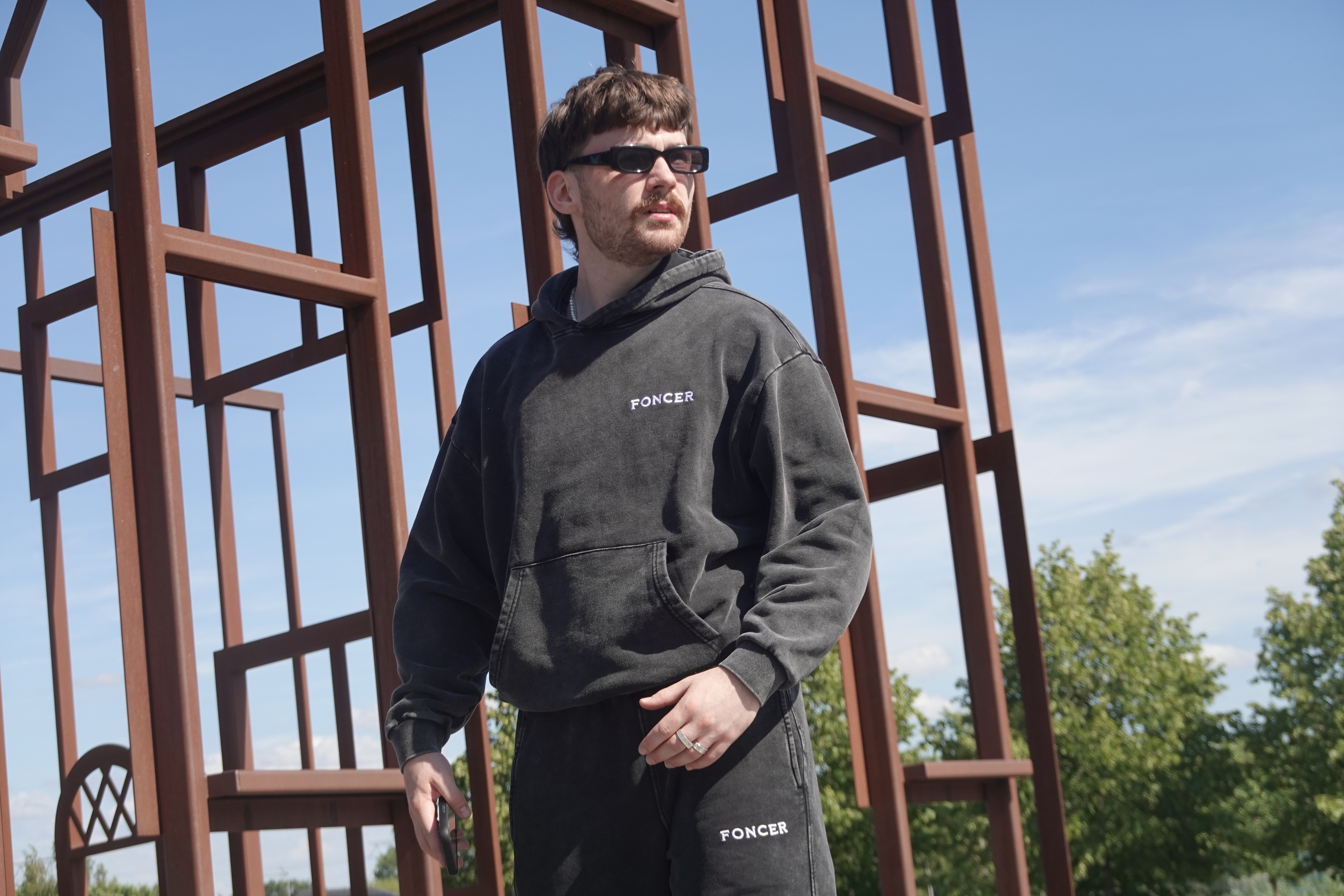 L'INITIAL two-piece tracksuit